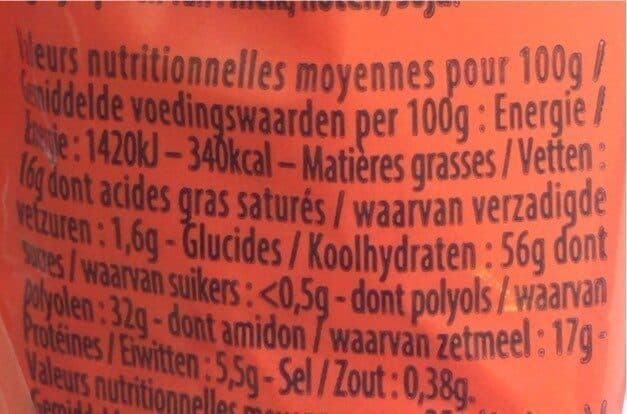 Patisseries gourmandes Madeleine Aux Oeufs Frais Sans Sucre Ajouté 1 - Ker Cadelac packshot