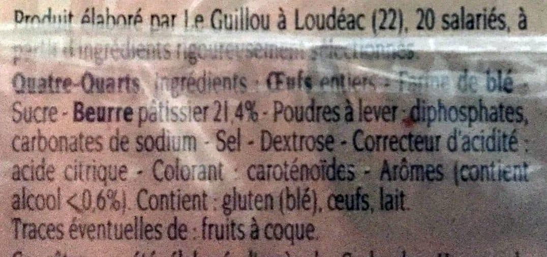 Le Guillou Quatre-Quarts Pur Beurre packshot