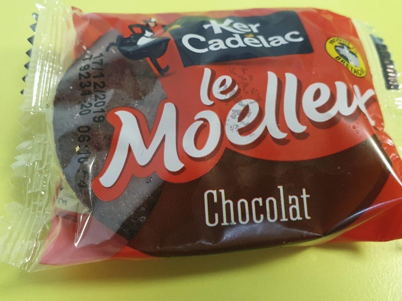 Patisseries gourmandes Moelleux Chocolat 1 - Ker Cadelac - 40 gr packshot