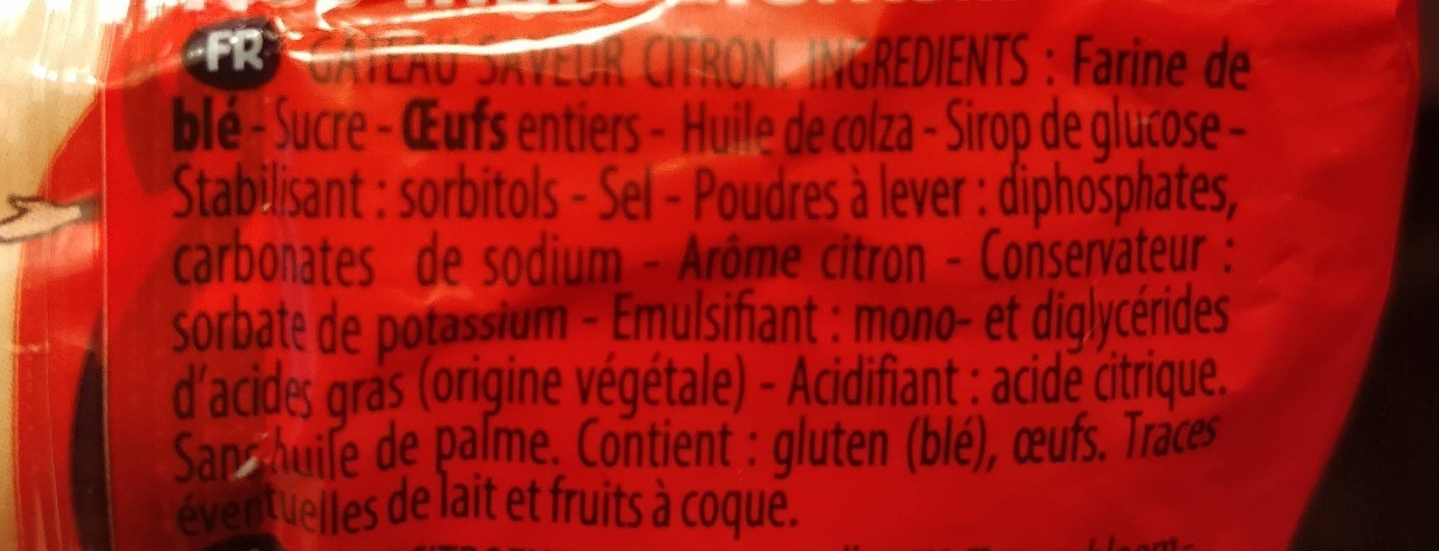 Ker Cadélac Le moelleux saveur citron packshot