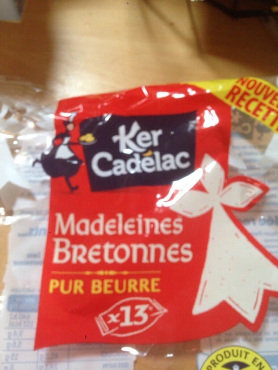 Ker Cadélac Madeleines Bretonnes (25g) packshot
