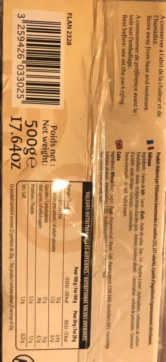 Ker Yomel Barre Pâtissière packshot