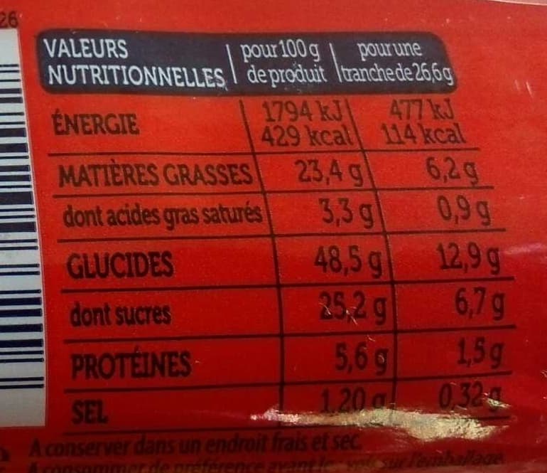Ker Cadélac Le Tranché - Moelleux Pépites de chocolat tootefoto