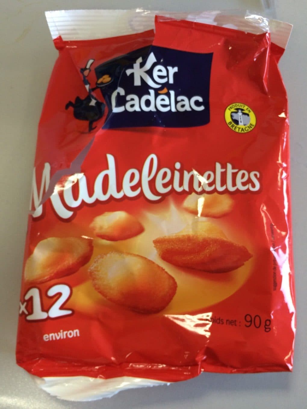 Ker Cadelac Madeleine (15g) packshot