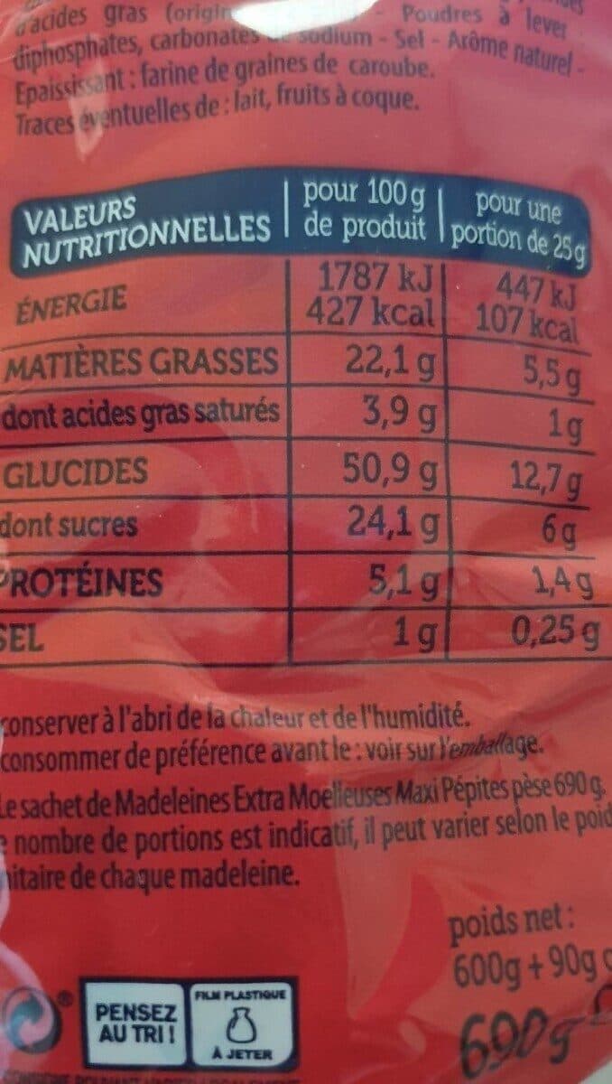 Ker Cadelac Madeleines Extra Moelleuses packshot
