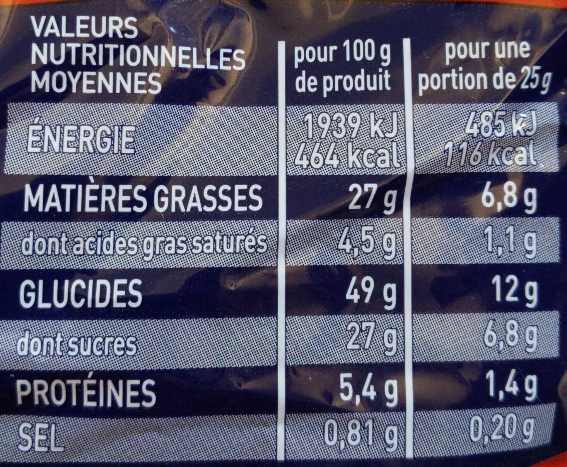 Ker Cadelac Madeleines maxi pépites chocolat 50% remboursés packshot