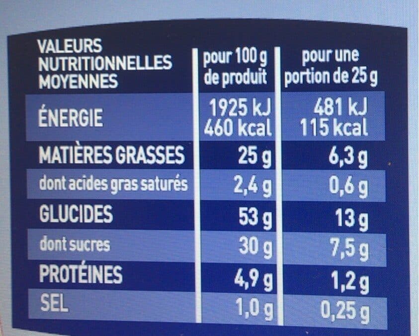 Ker Cadelac Madeleines Pepites Sucre packshot