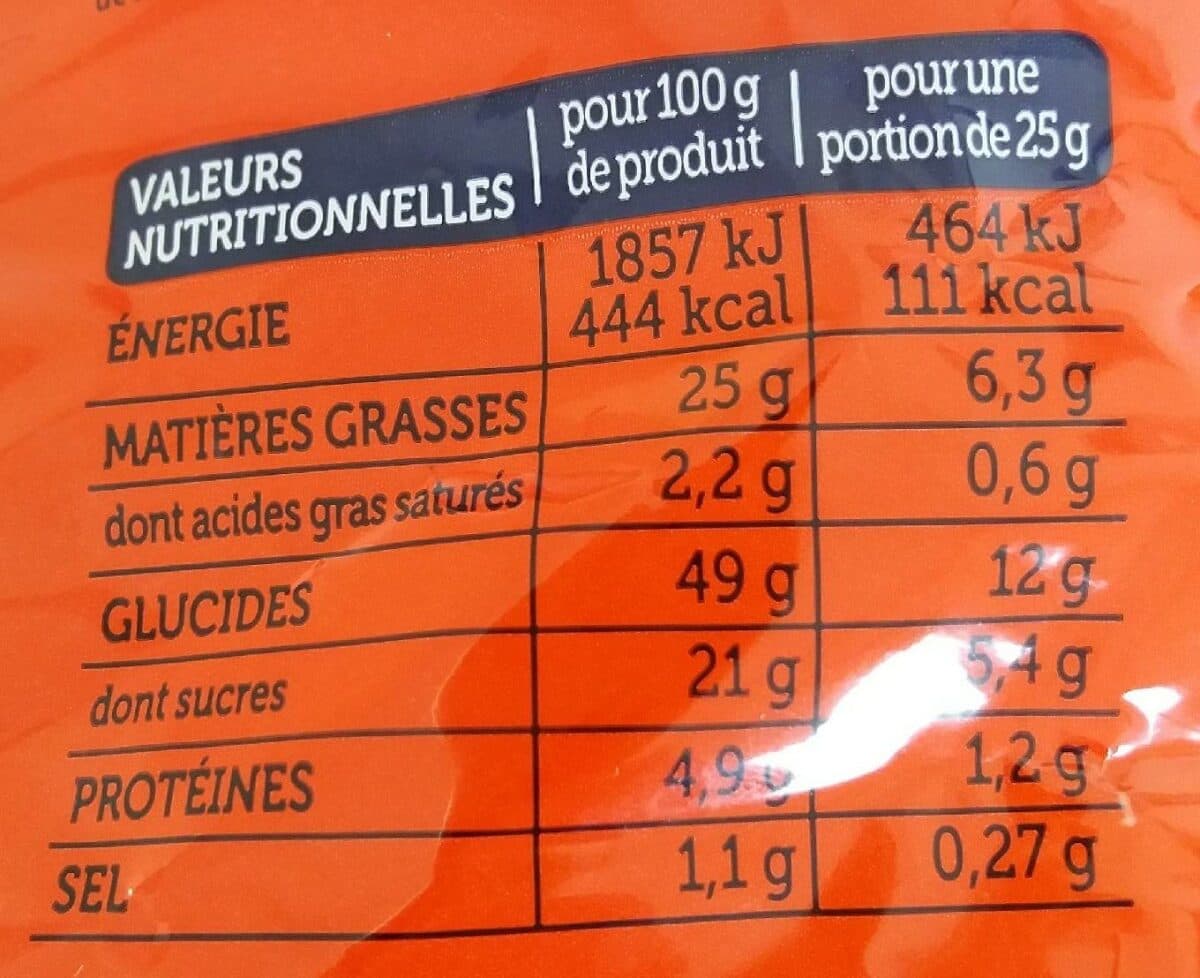 Ker Cadélac Madeleines extra moelleuse pépites de sucre packshot
