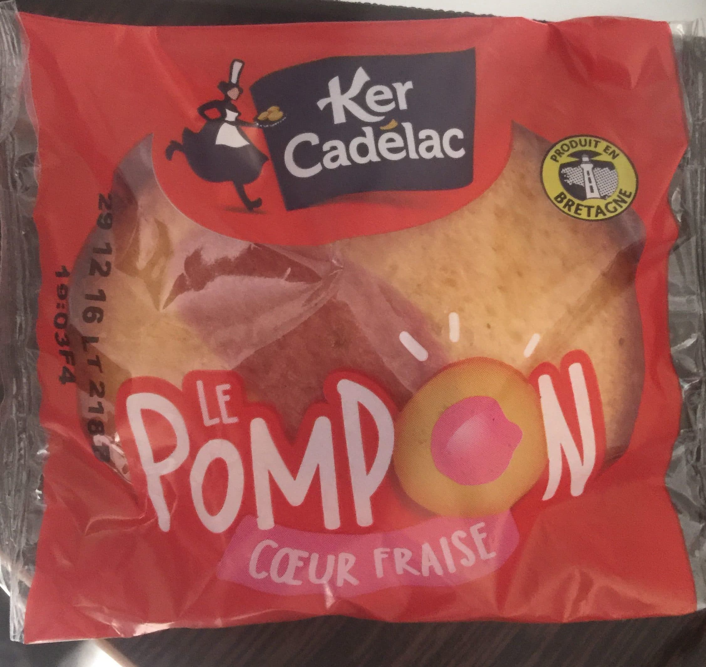 Ker Cadélac Le Pompon Cœur Fraise packshot