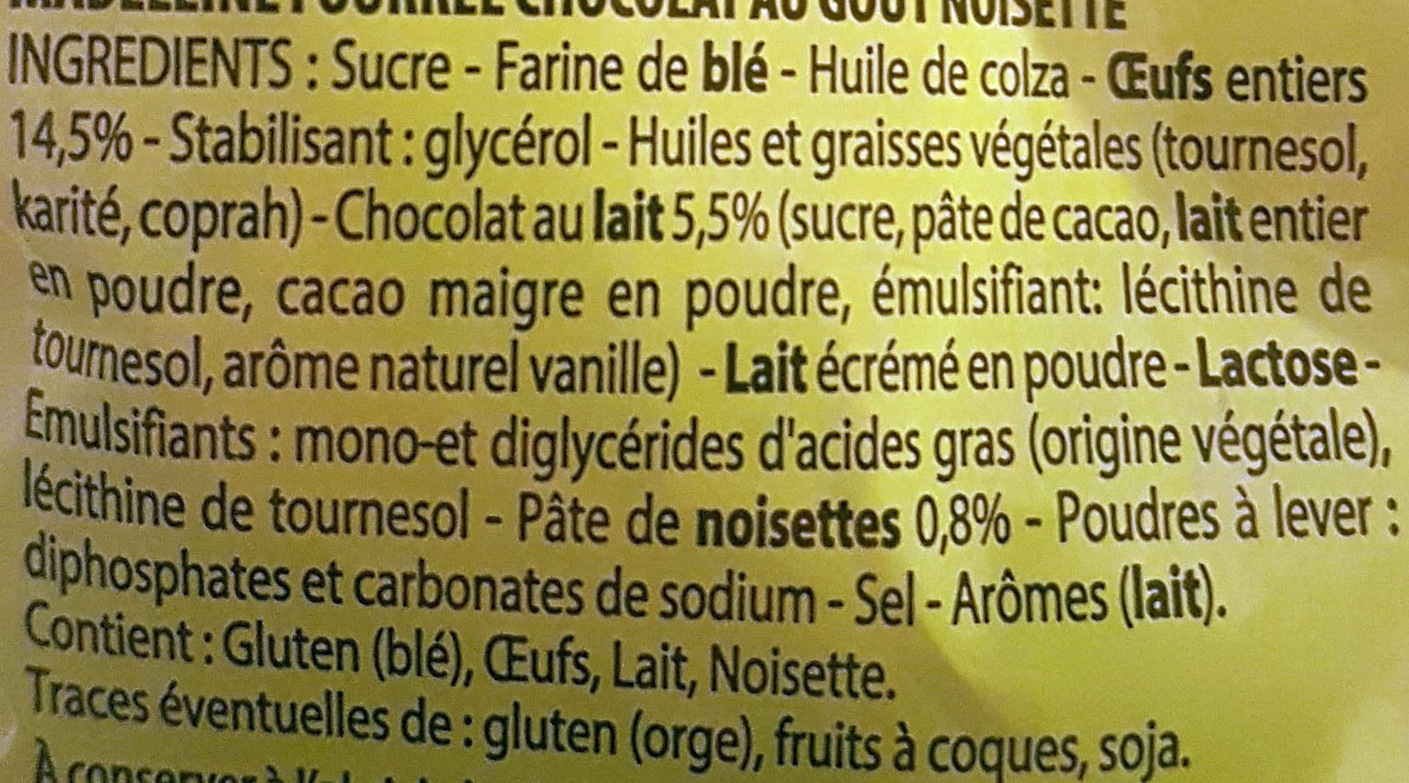 Ker Cadélac Ker Cadélac - Kids Madeleine Chocolate hazelnut, 420g (14.8oz) packshot