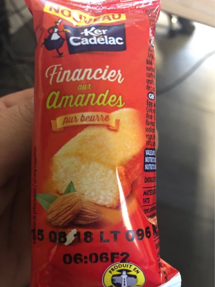 Ker Cadélac Financier aux Amandes Pur Beurre packshot