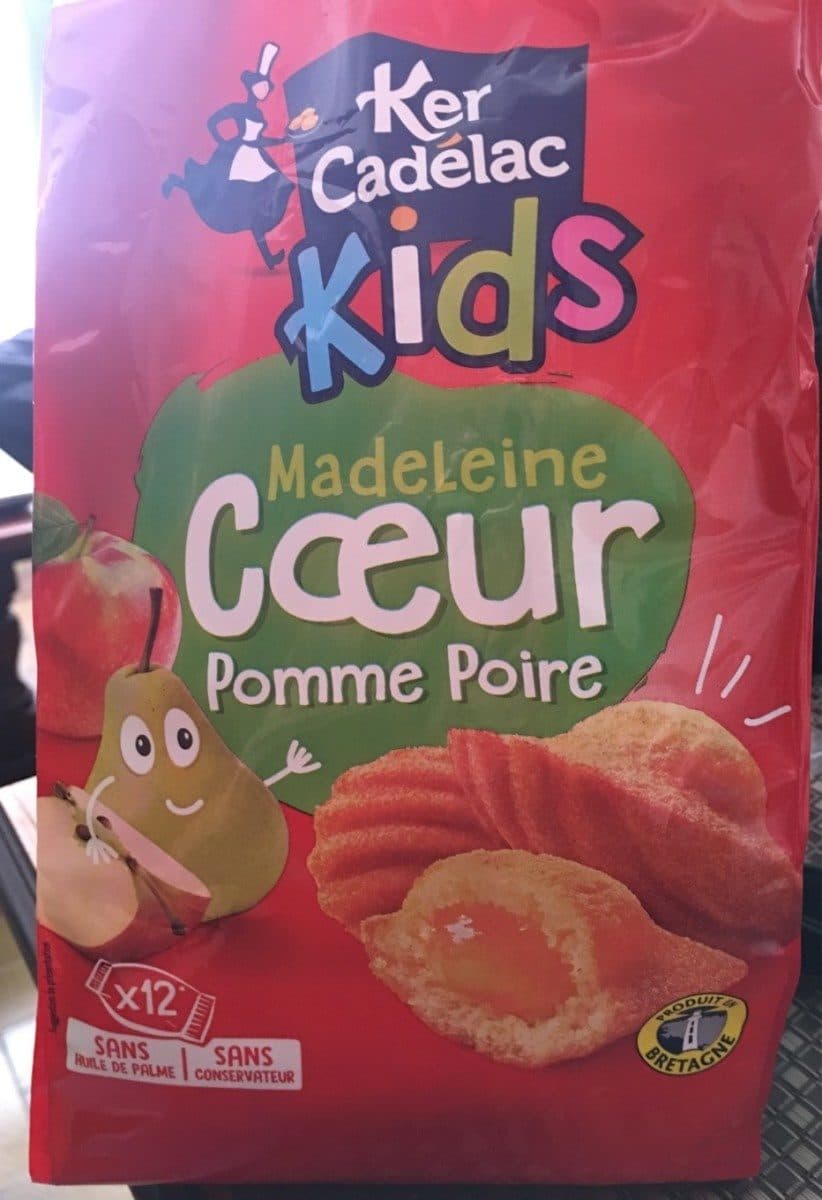 Ker Cadélac Madeleine Cœur Pomme Poire packshot