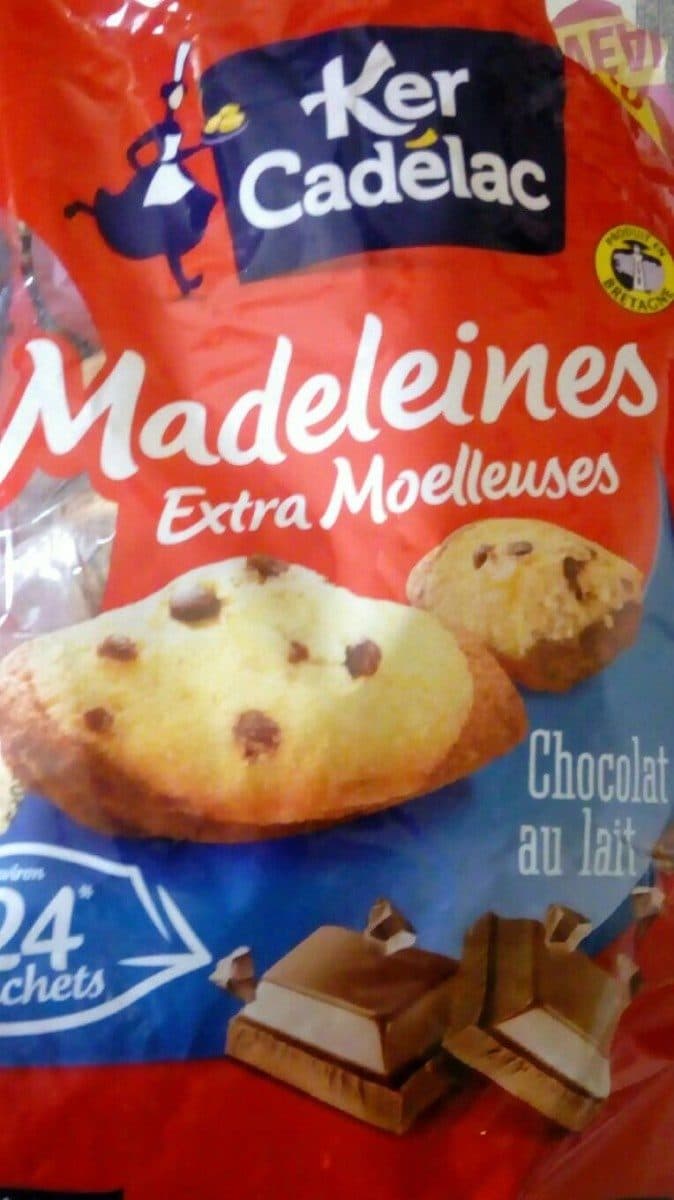 Ker Cadélac Madeleines extra moelleuses packshot