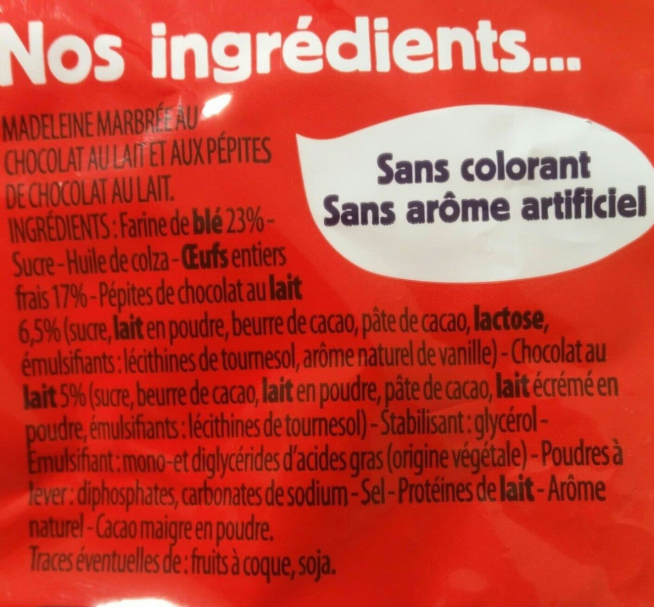 Ker Cadélac Madeleines extra moelleuses packshot