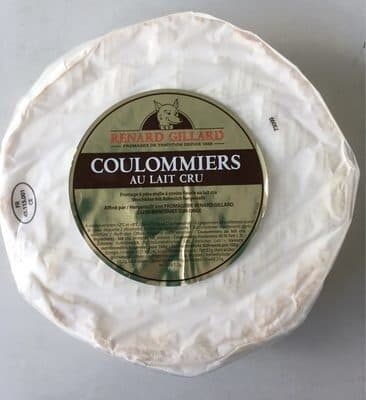 Renard Gillard Coulommiers au lait cru packshot