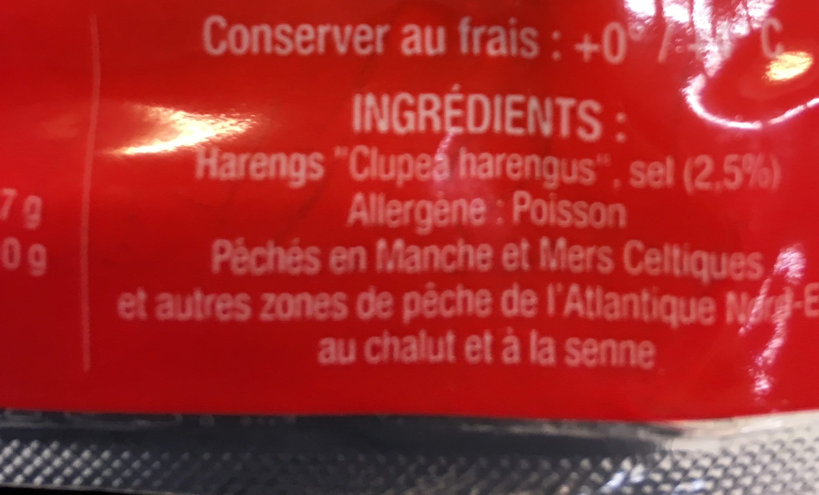 Le Corsaire Filets de harengs saurs packshot