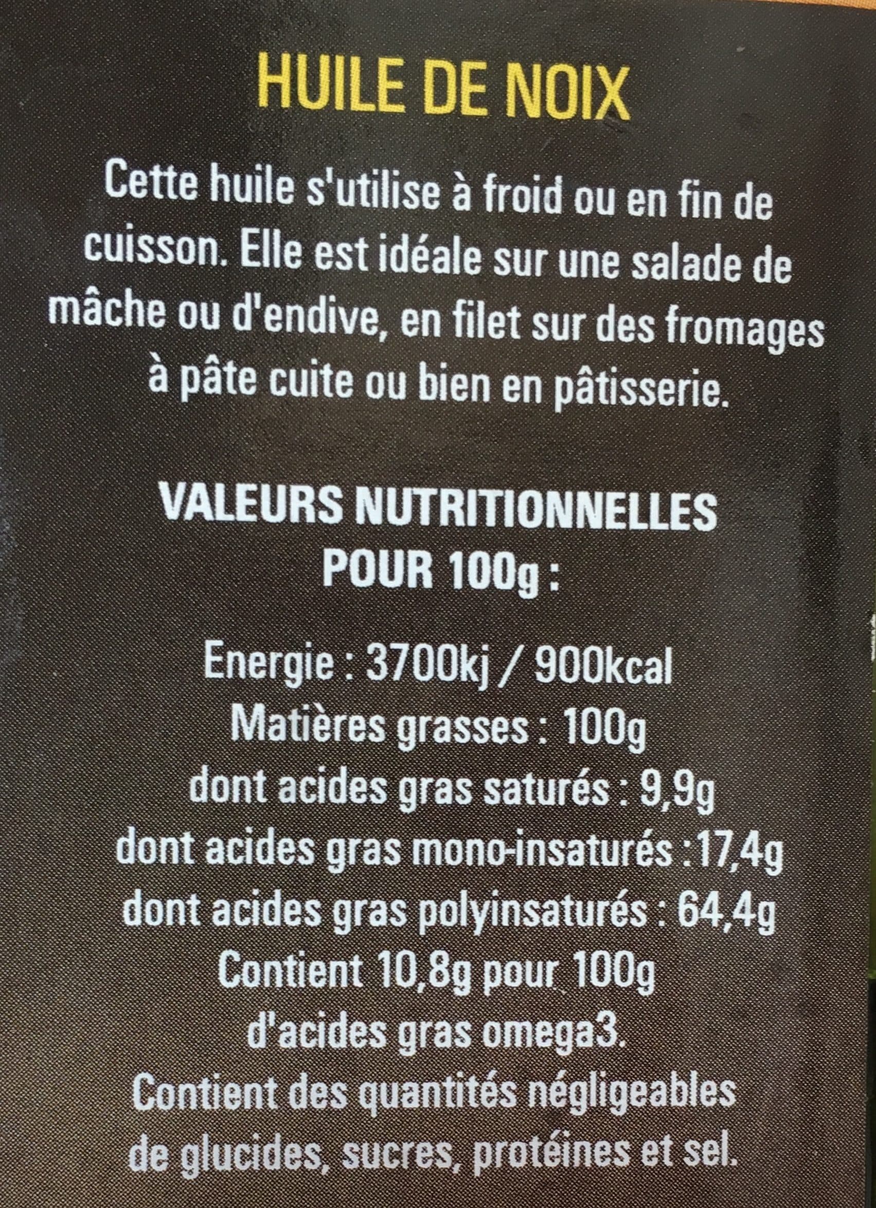 Soléou Soleou, Huile de Noix, la bouteille de 50 packshot