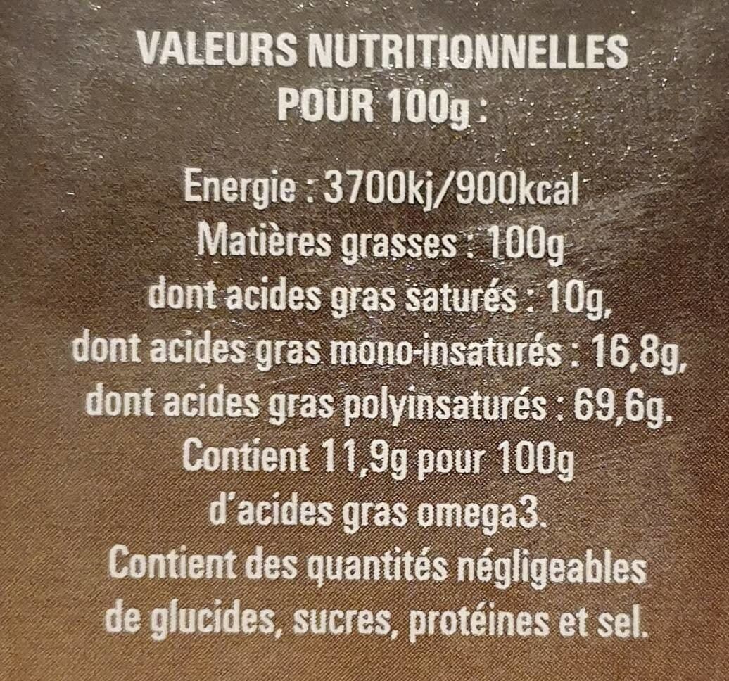 Soléou Soleou, Huile de Noix, la bouteille de 50 packshot