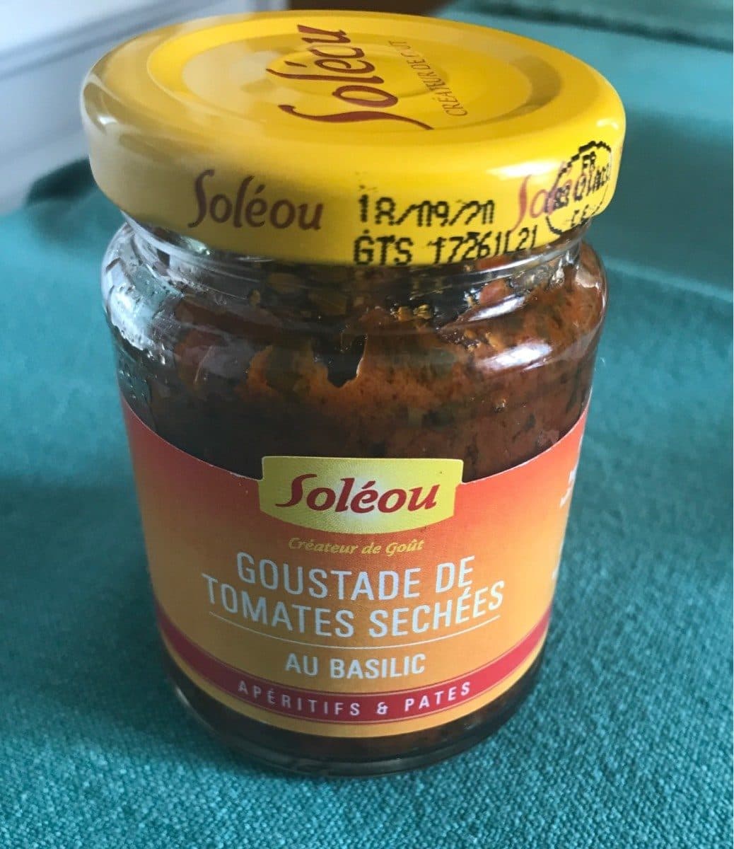 Soléou Goustade de tomates sechées au Basilic packshot