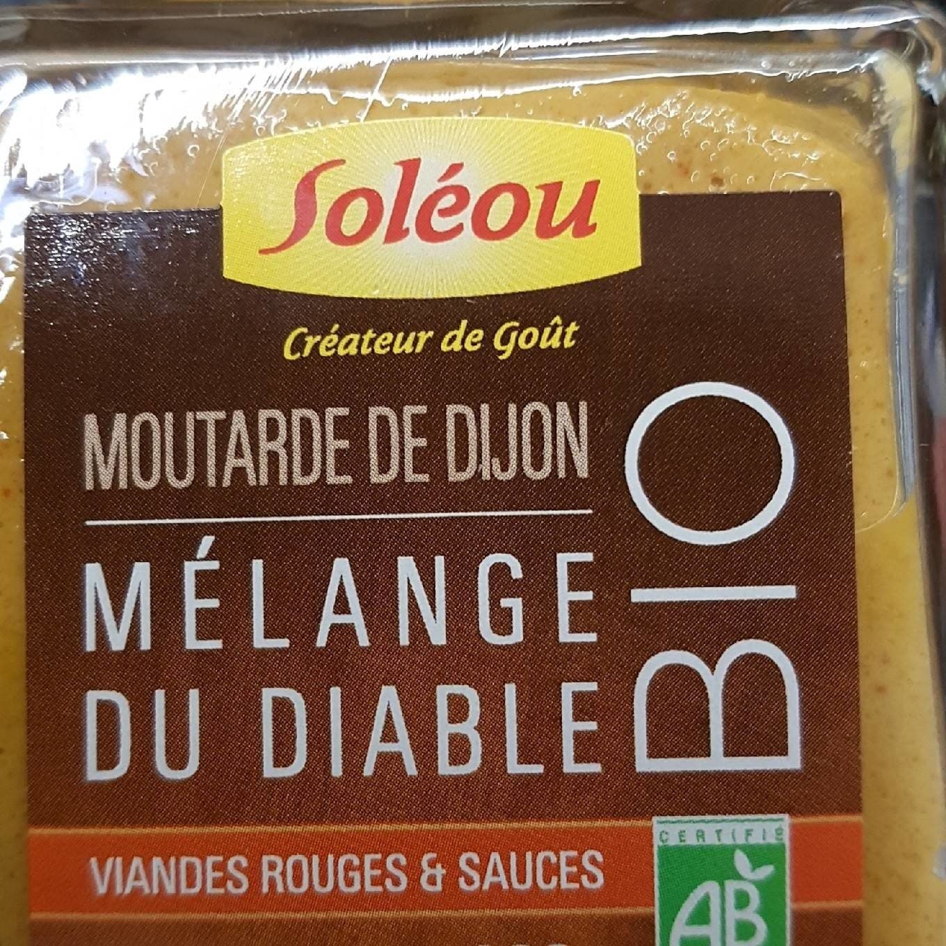Soleou Moutarde de Dijon packshot