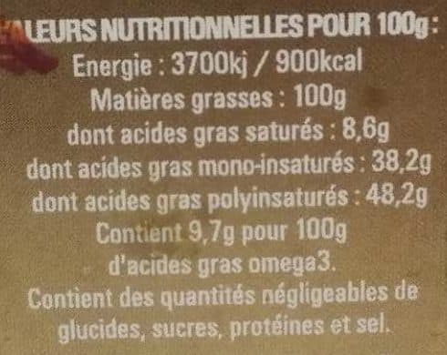Soléou Huile de noix et colza Bio packshot