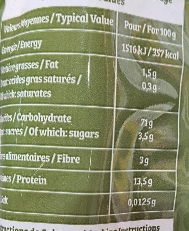 Open Food Facts Spaghetti packshot