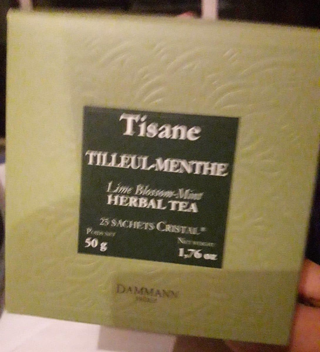 Dammann freres Tisane Tilleul Menthe Herbal Tea packshot