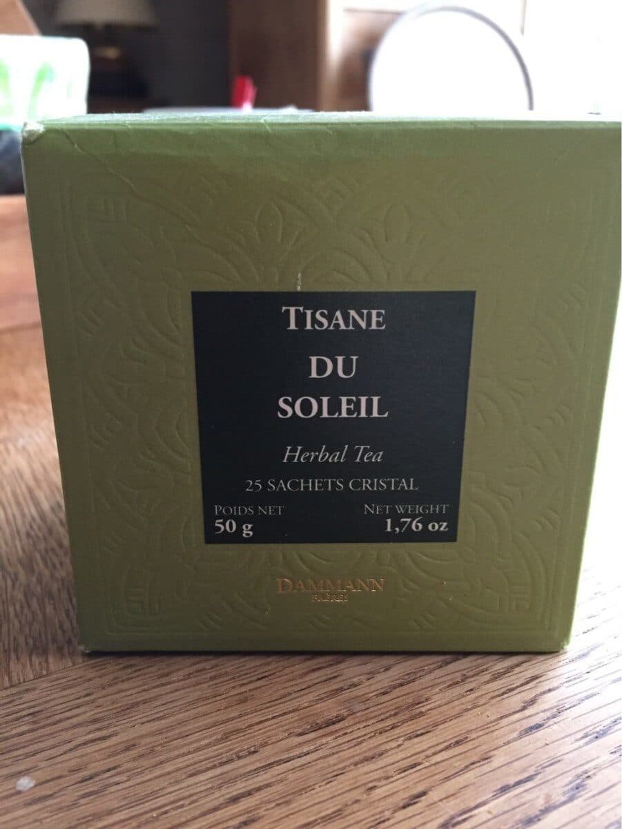 Dammann Frères Tisane du soleil packshot