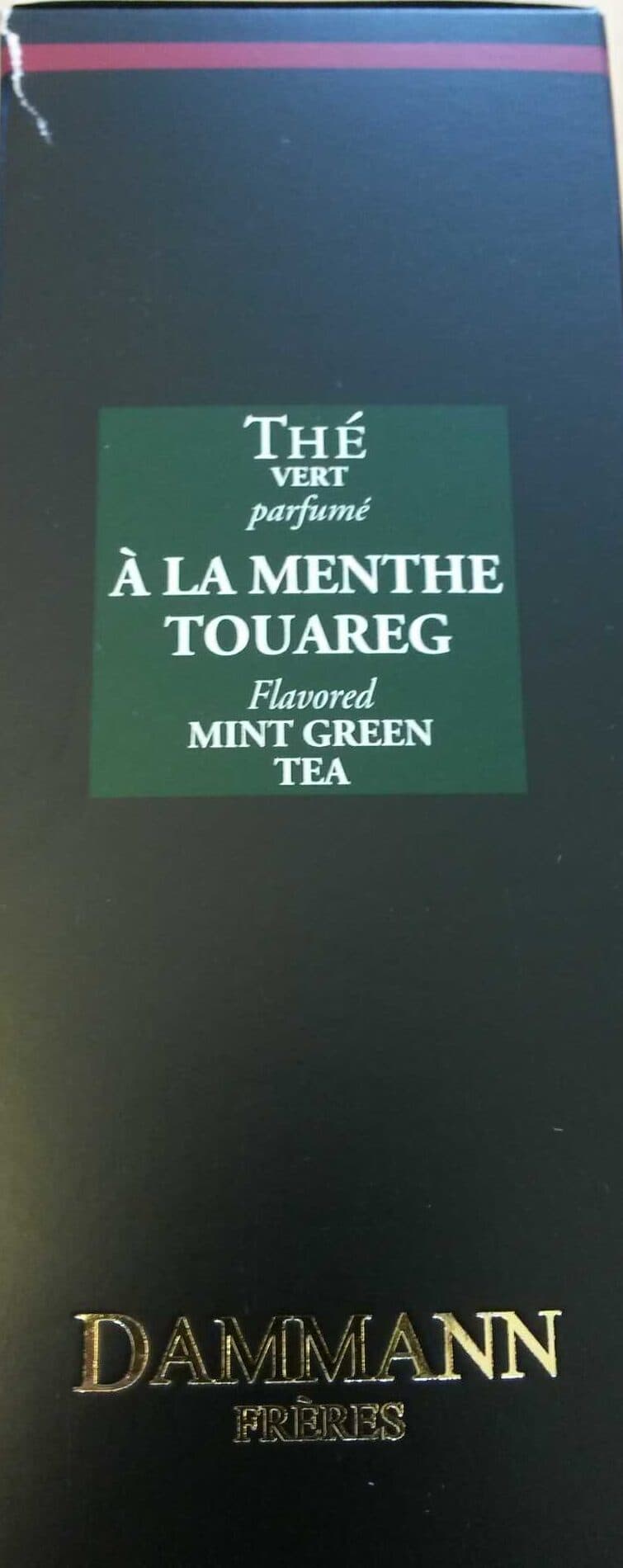Dammann Frères Thé vert parfumé à la menthe de Touareg 24 sachets packshot