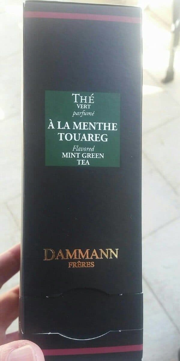 Dammann Frères Thé vert parfumé à la menthe de Touareg 24 sachets packshot