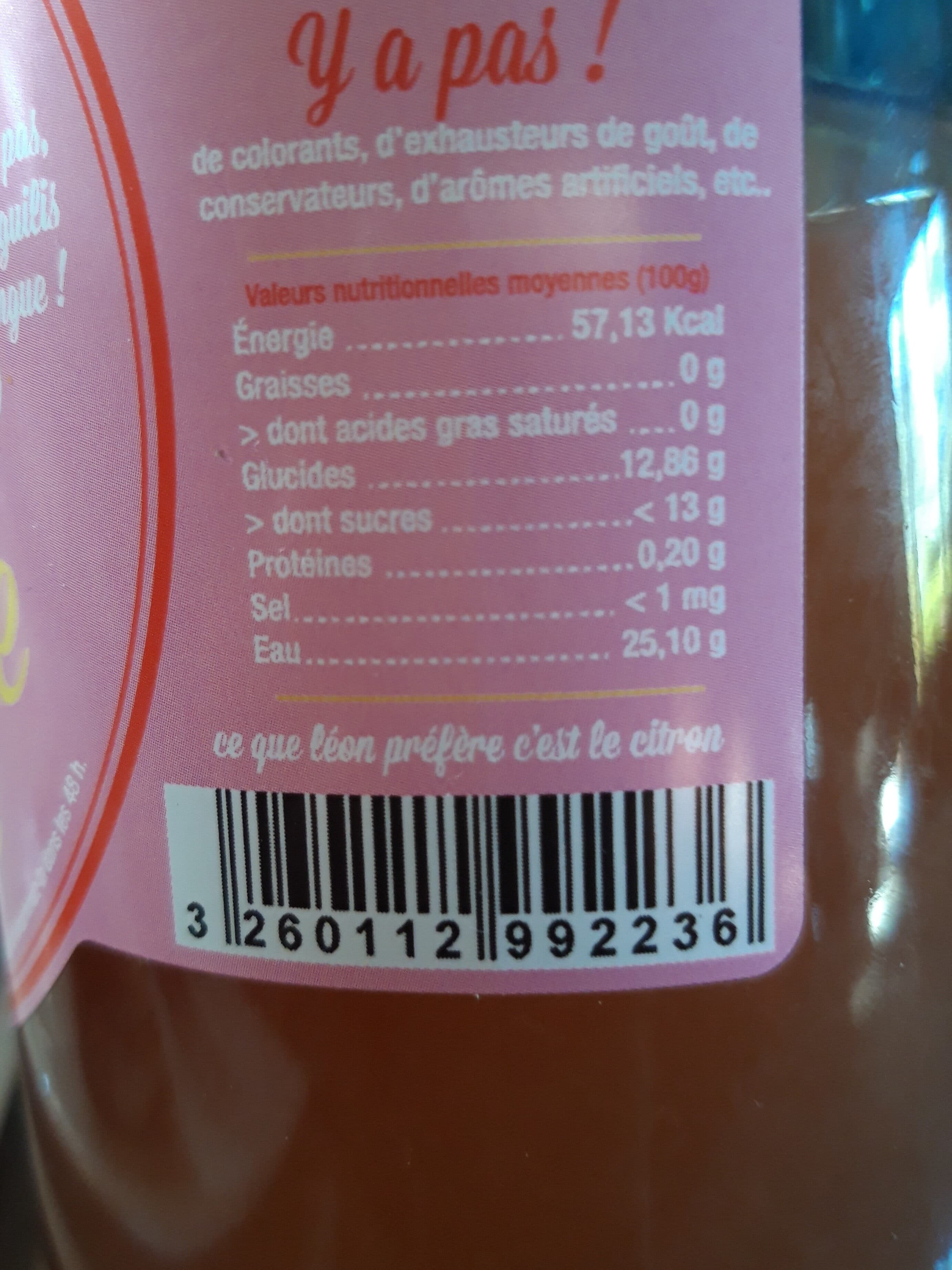 tidelice Citronnade fraise packshot