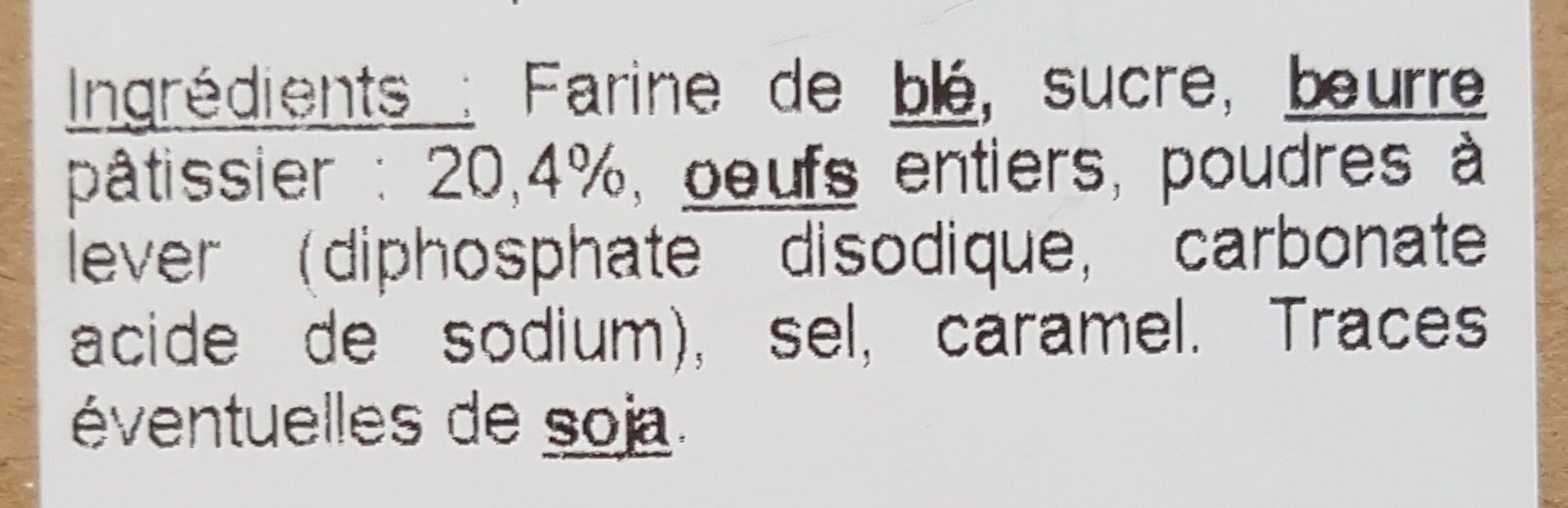 Open Food Facts Palets pur beurre packshot