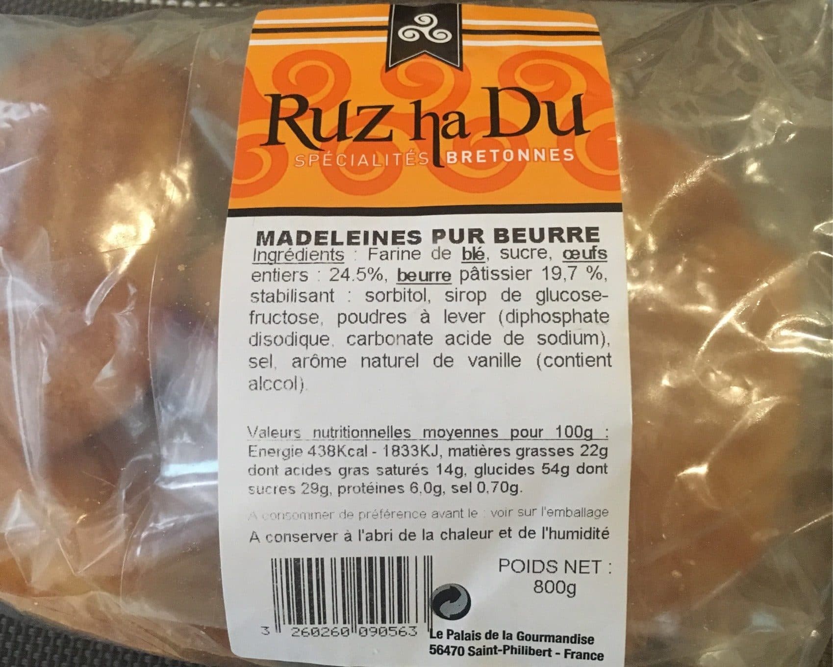 Ruz ha Du Étoiles Pur Beurre packshot