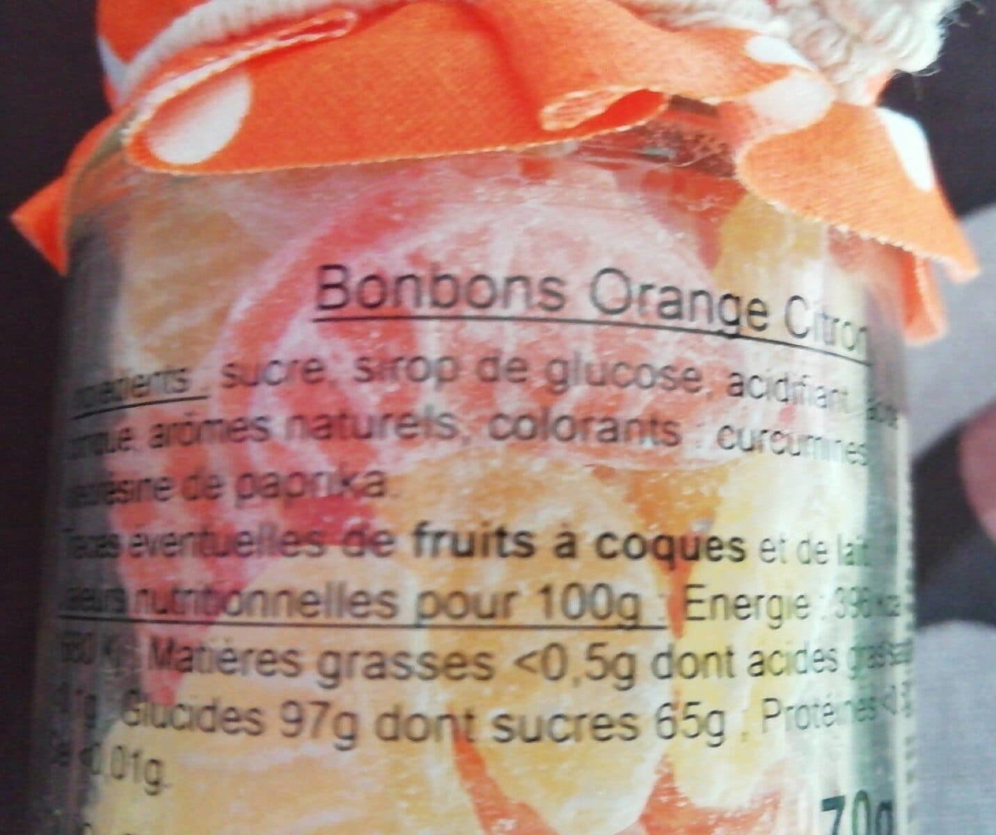 La Trinitaine Les orangettes, citronnettes packshot