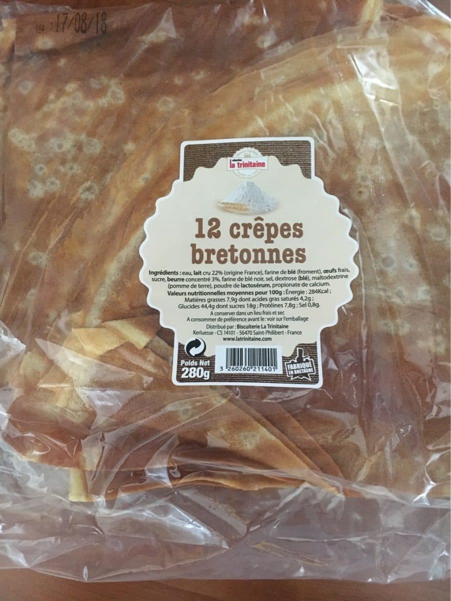 La Trinitaine 12 crepes bretonnes packshot