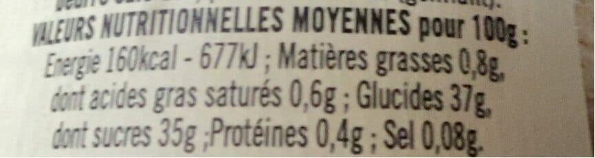 Open Food Facts Pommes caramélisées au beurre salé packshot