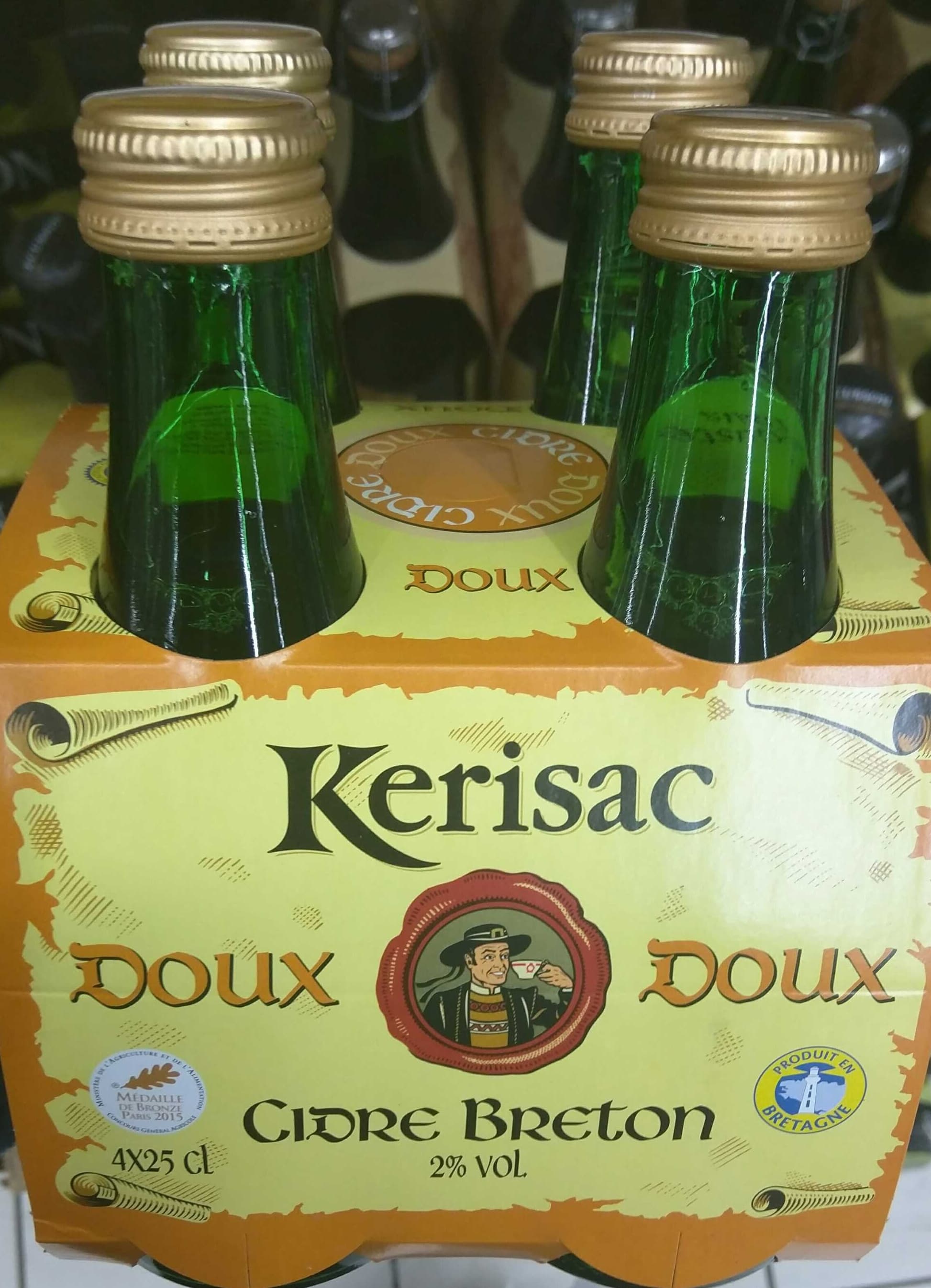 Kerisac Cidre Breton Doux packshot