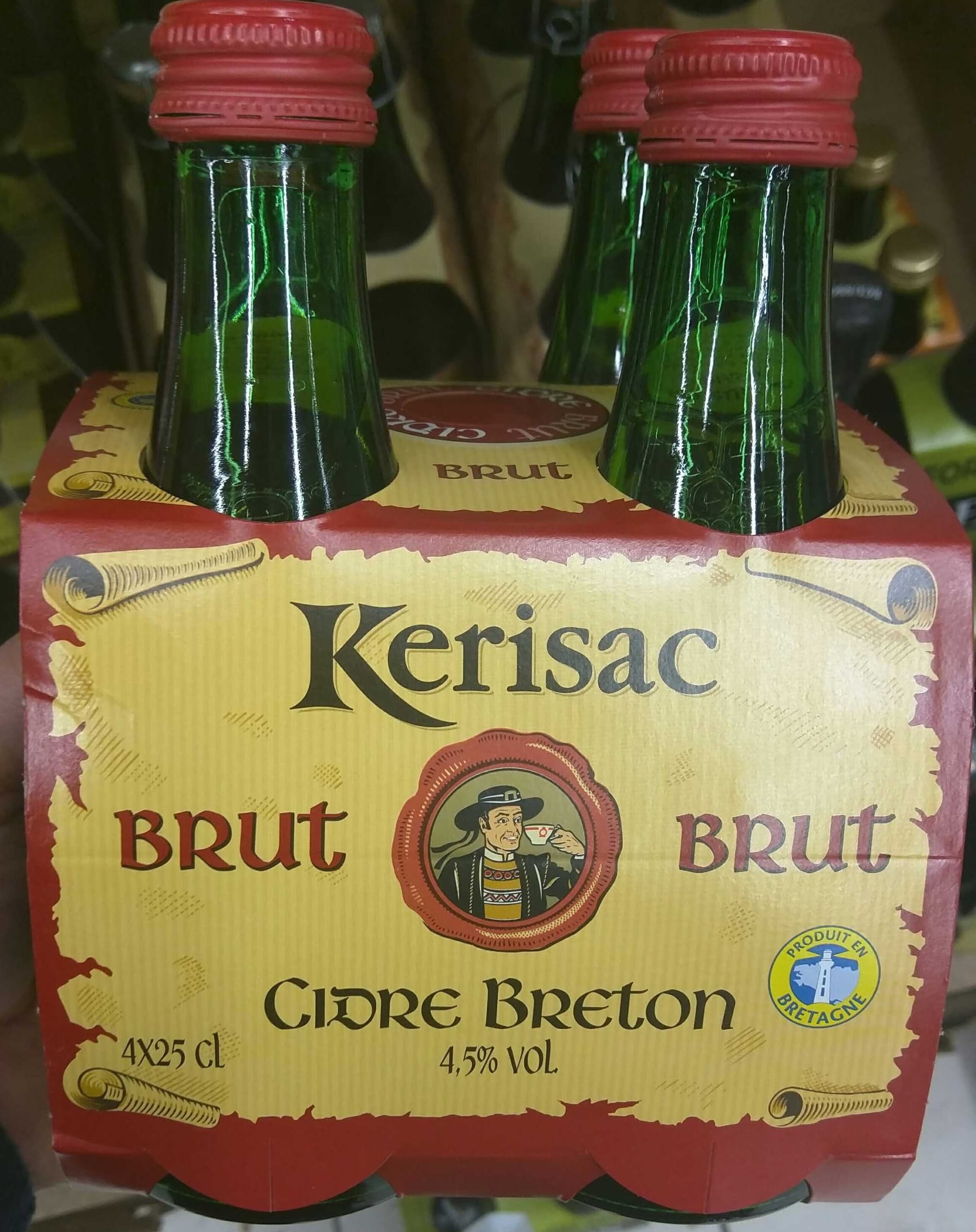Kerisac Cidre Breton Brut packshot
