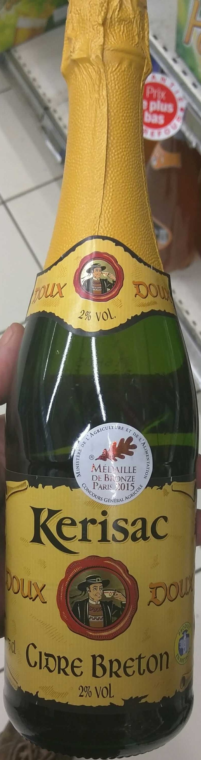 Kerisac Cidre Breton Doux packshot