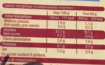 Leader Price 6 Galettes de Blé Noir au Sel de Guérande packshot