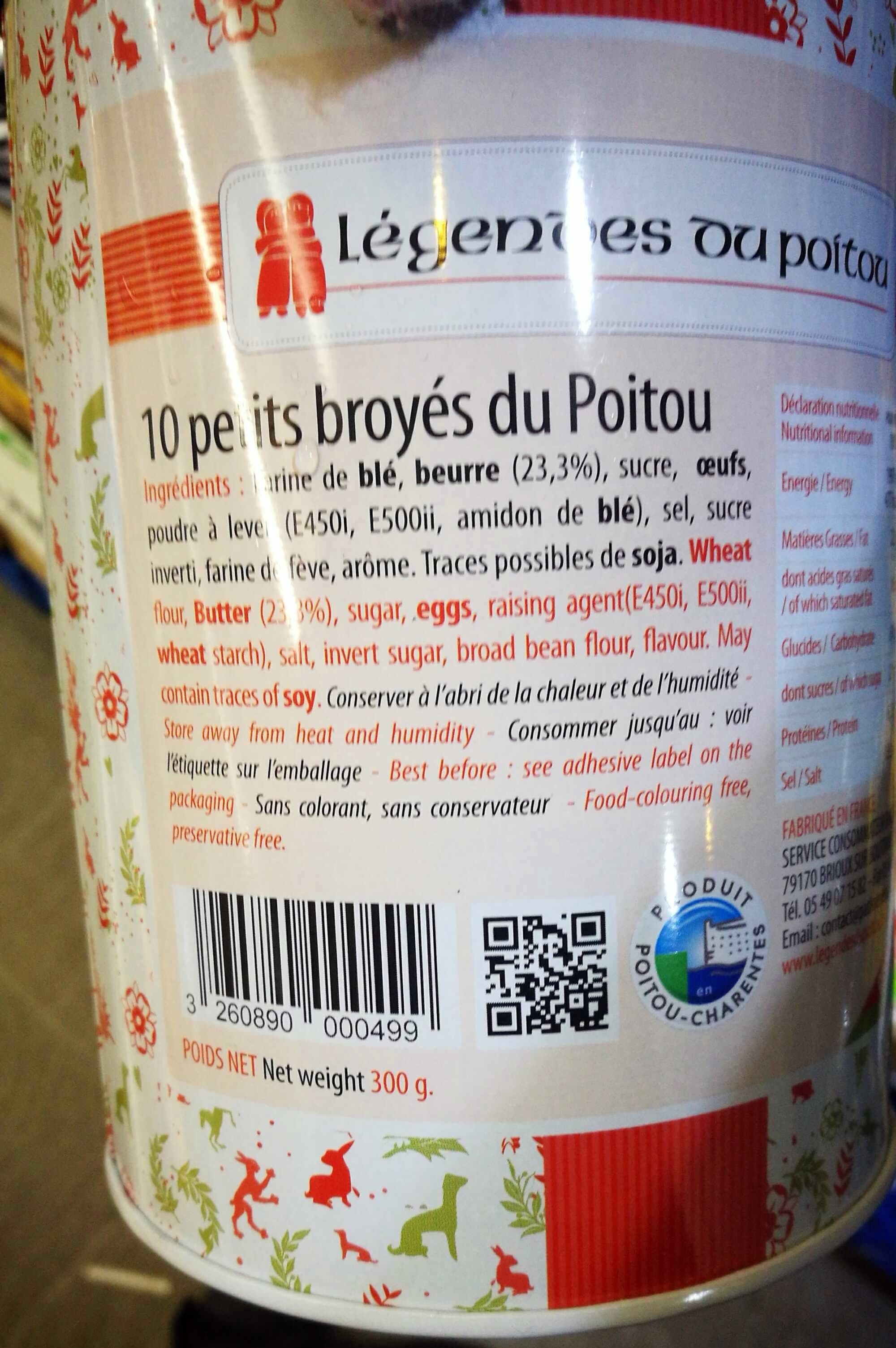 Légendes du Poitou Petite broyes du poitou packshot