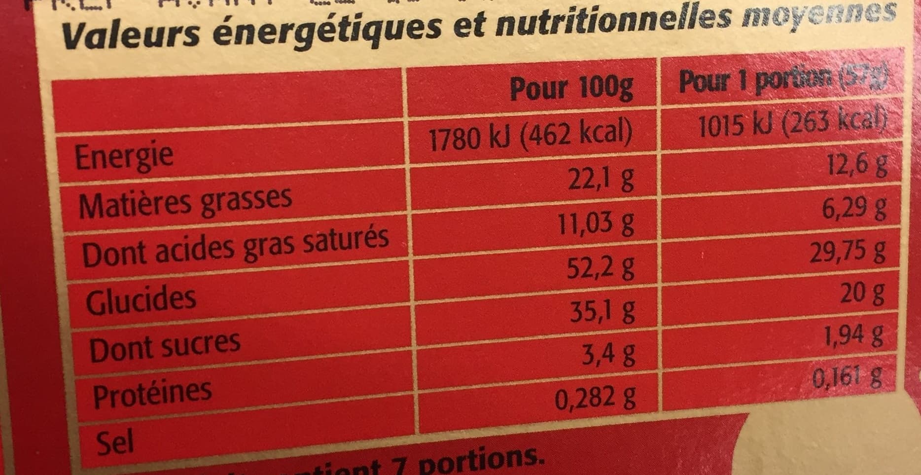 Baillon & Cie Bûche pâtissière roulée arôme Praliné packshot