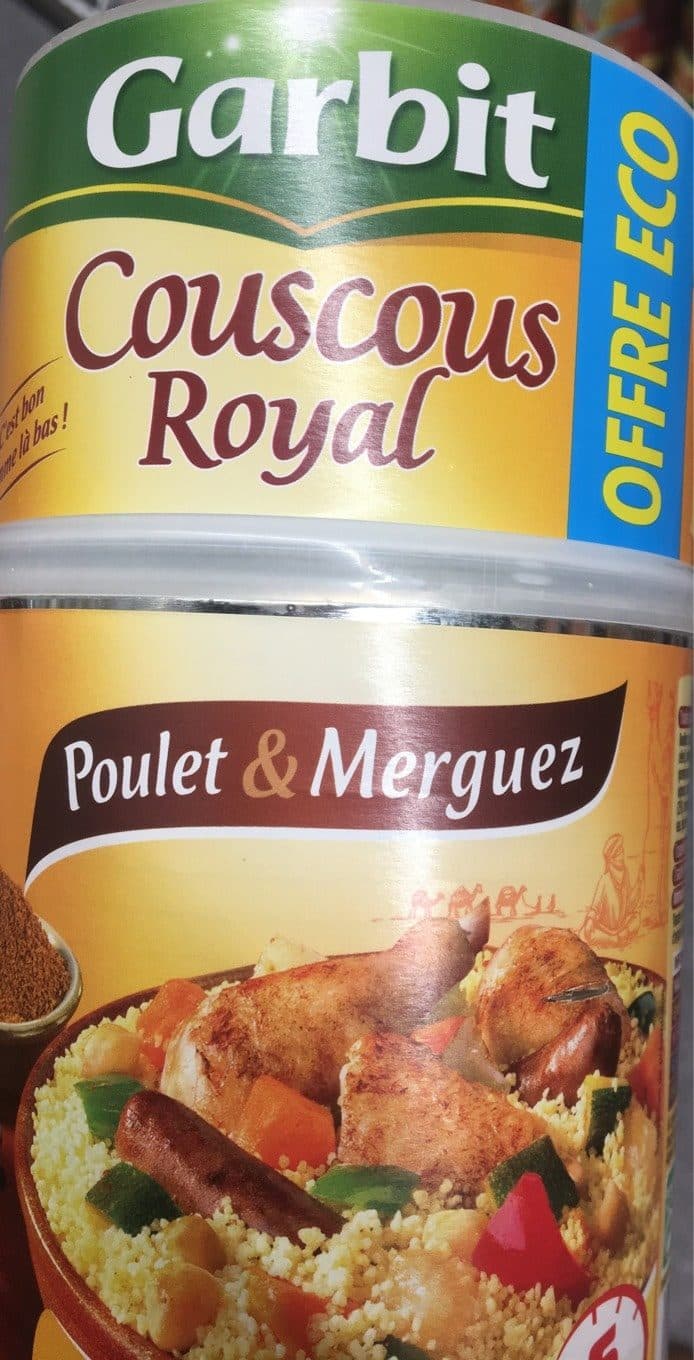 Garbit Couscous Royal Poulet & Merguez packshot