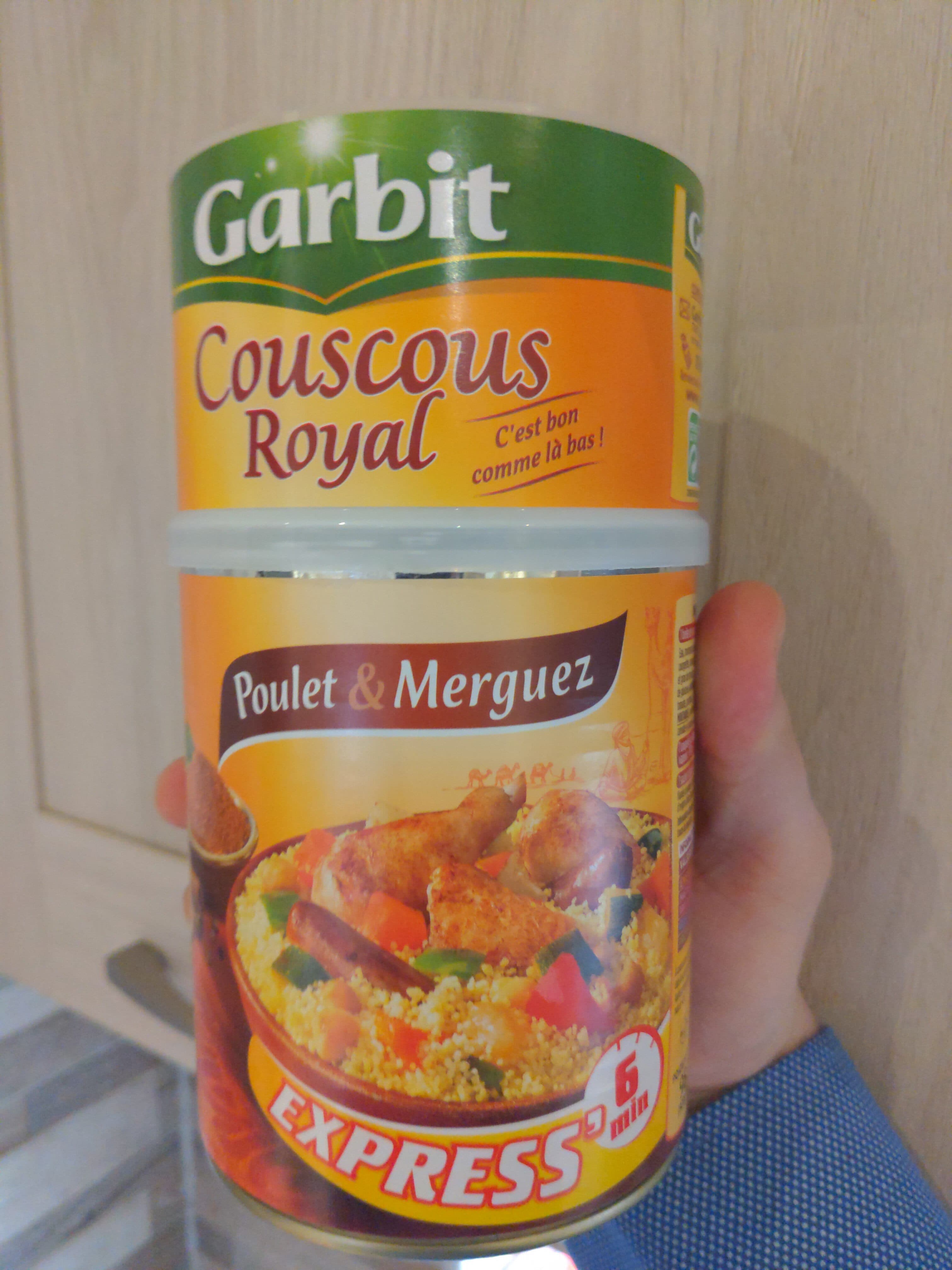 Garbit Couscous Royal poulet & merguez packshot