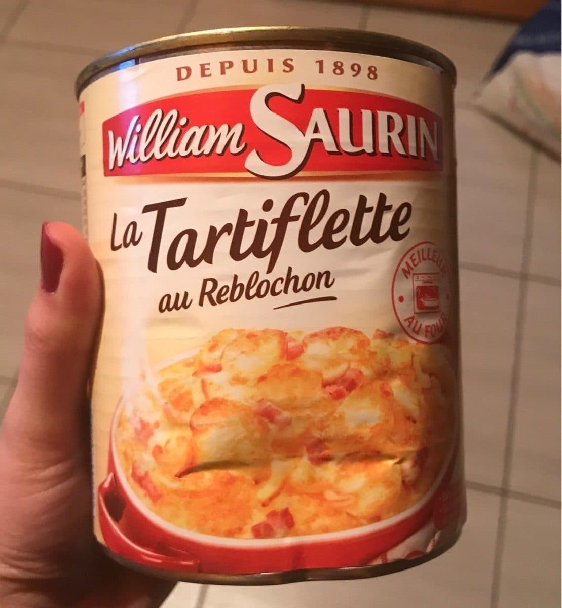 William Saurin La Tartiflette au Reblochon packshot