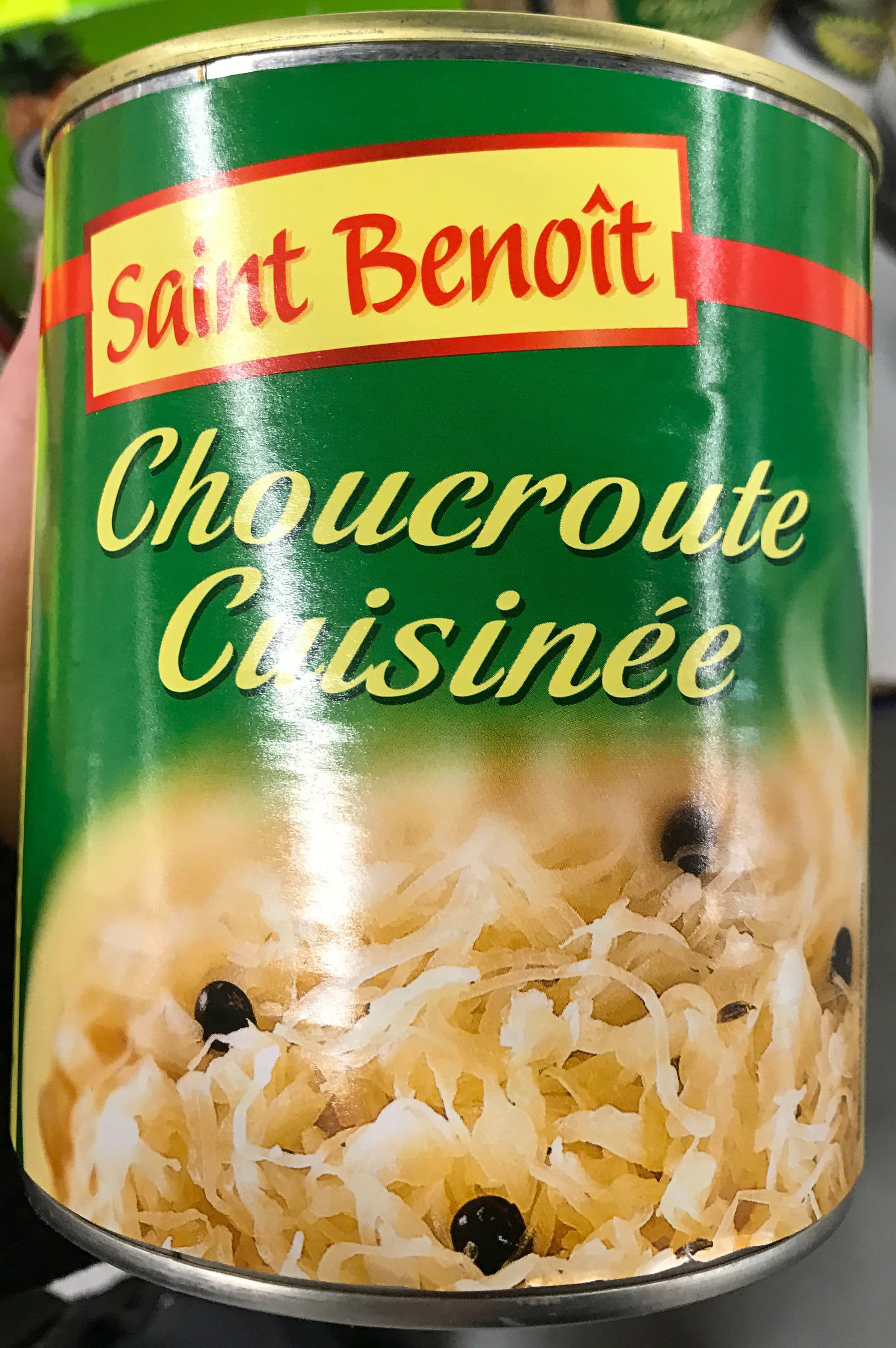 Saint Benoît Choucroute Cuisinée packshot