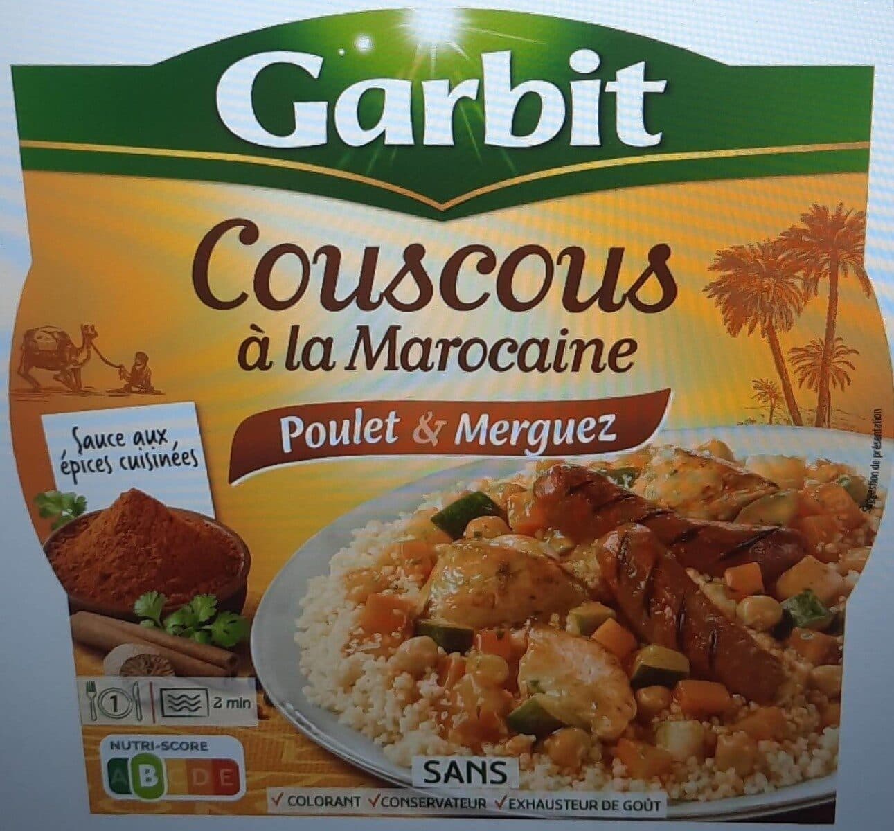 Garbit Couscous à la Marocaine - Poulet et merguez packshot