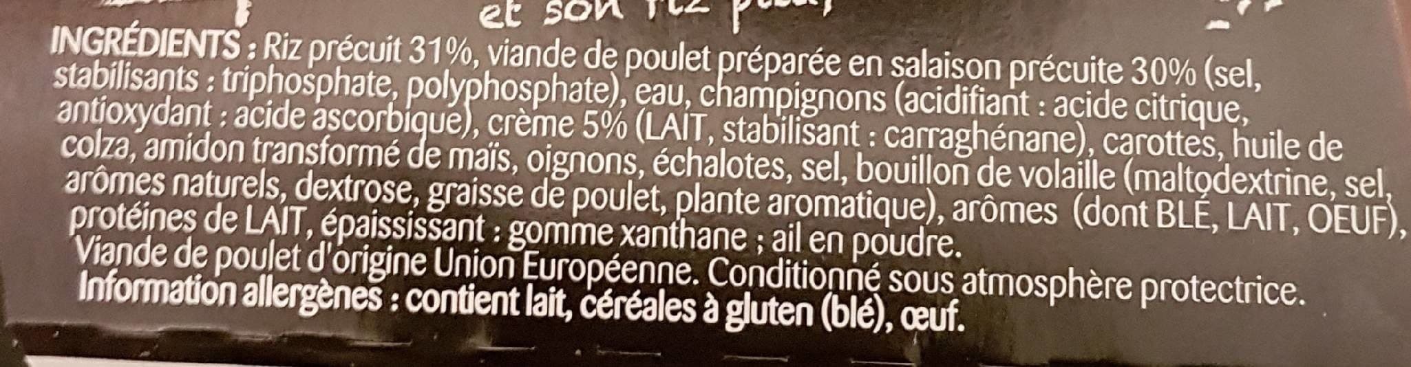 William Saurin Suprême de Poulet & son Riz pilaf packshot