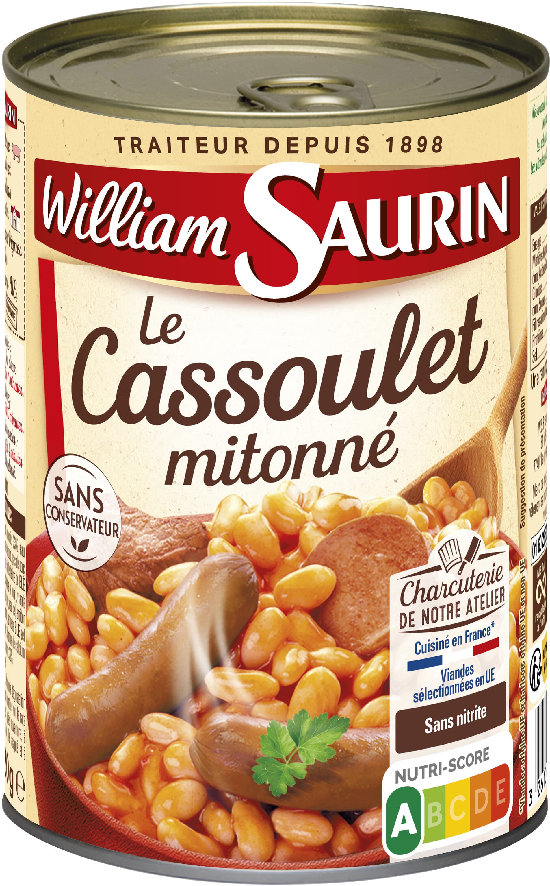 William Saurin Le Cassoulet Mitonné packshot