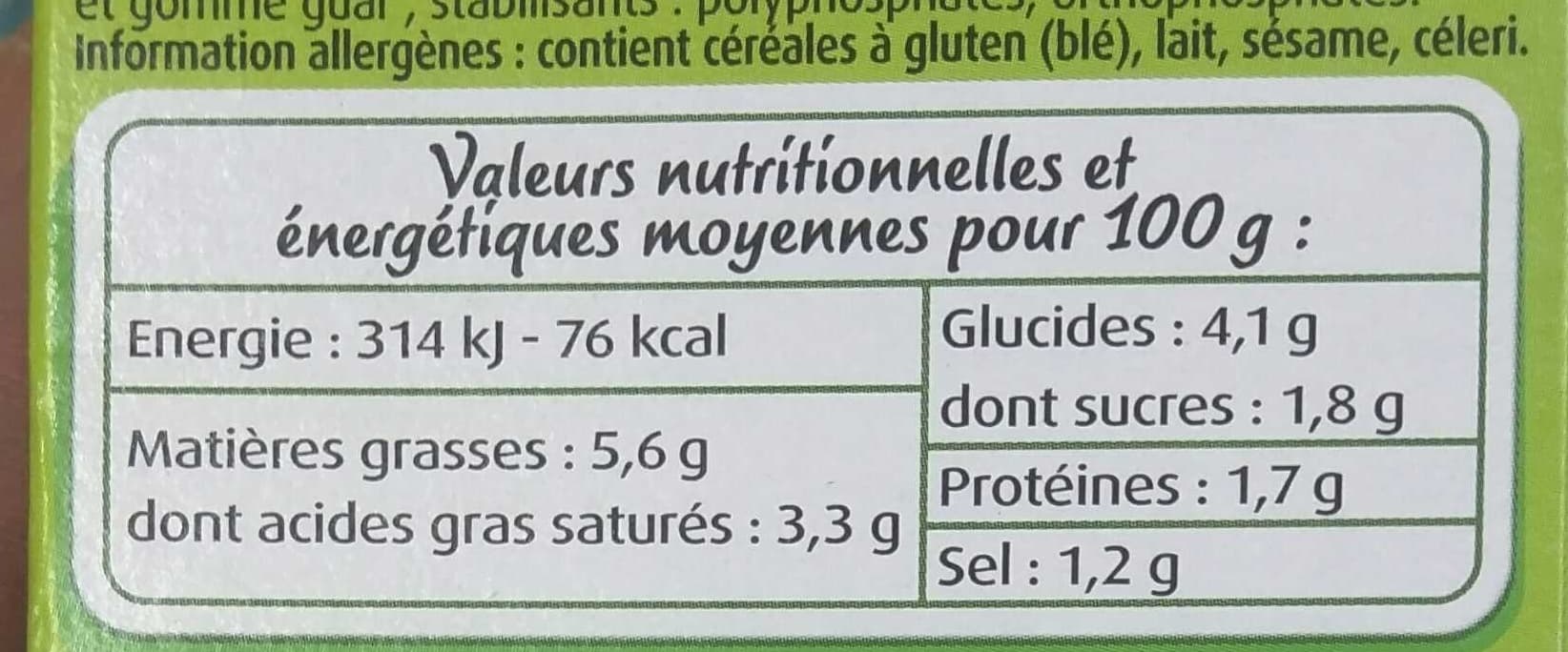 Petitjean Mes préparations pour Tarte aux Poireaux packshot